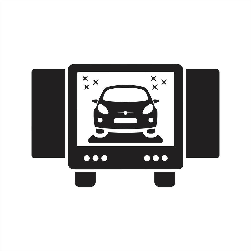 New car icon. Car delivery icon vector