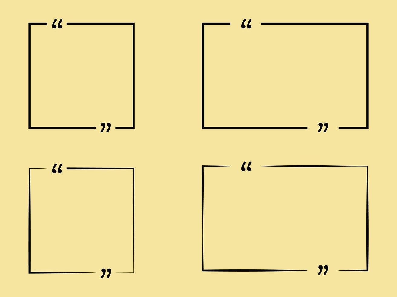Border frame line illustration page on black background. Editable stroke and scalable. vector
