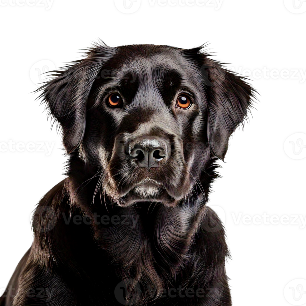 black dog sitting pose png