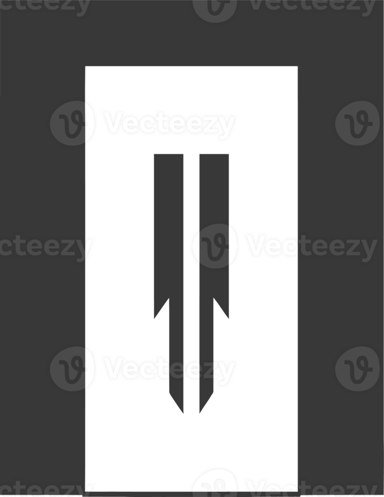 Simple Black and White Elevator Icon png