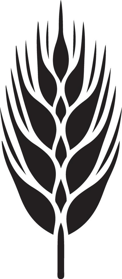 High Resolution Wheat Icons and Silhouettes for Diverse Uses vector