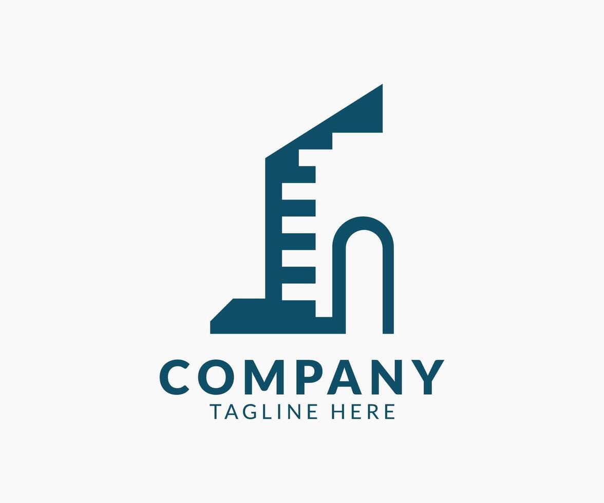 Real estate abstract logo template design. vector