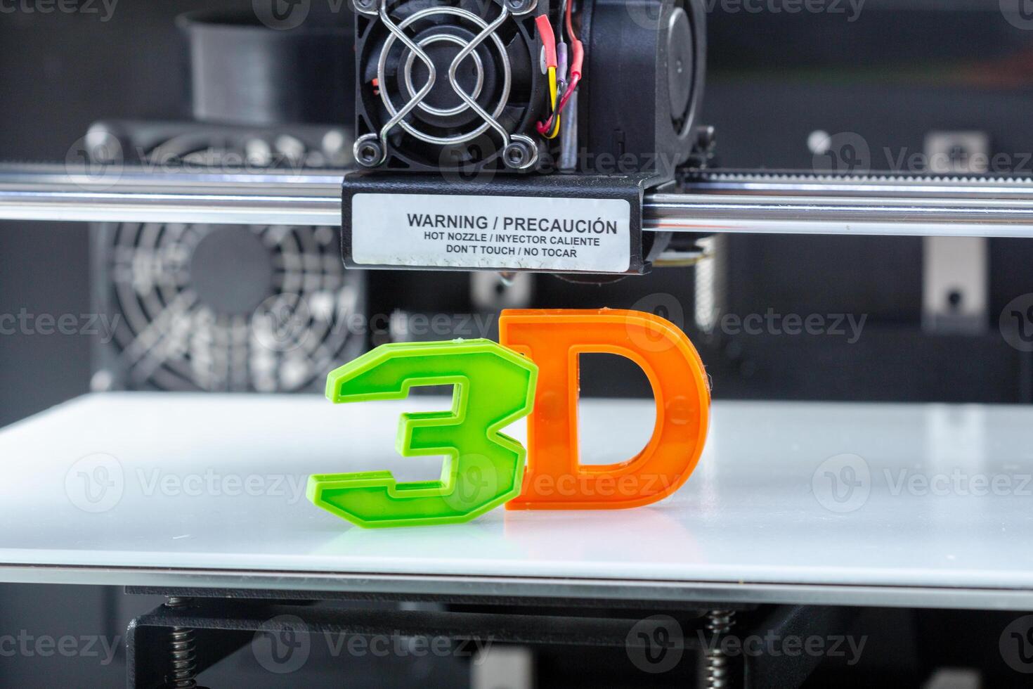 3d printing in progress photo