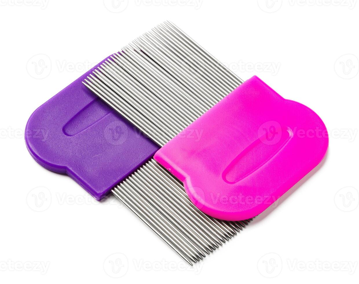Multiple lice combs with multiple fine teeth for effective lice removal and scalp care photo