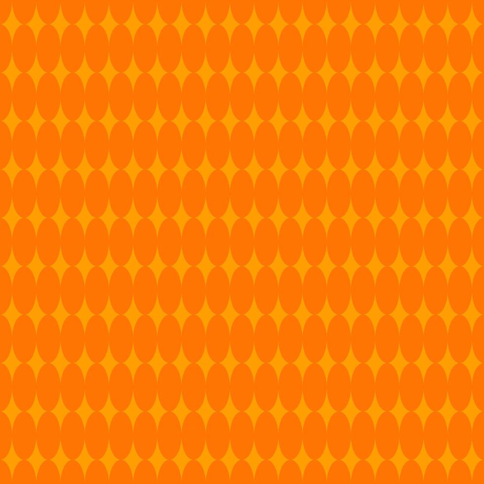Orange geometric seamless pattern with rhombuses vector