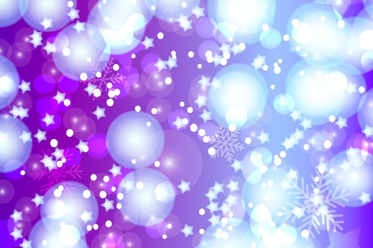 Shining Light Effect for Christmas or New Year Greeting Card. vector
