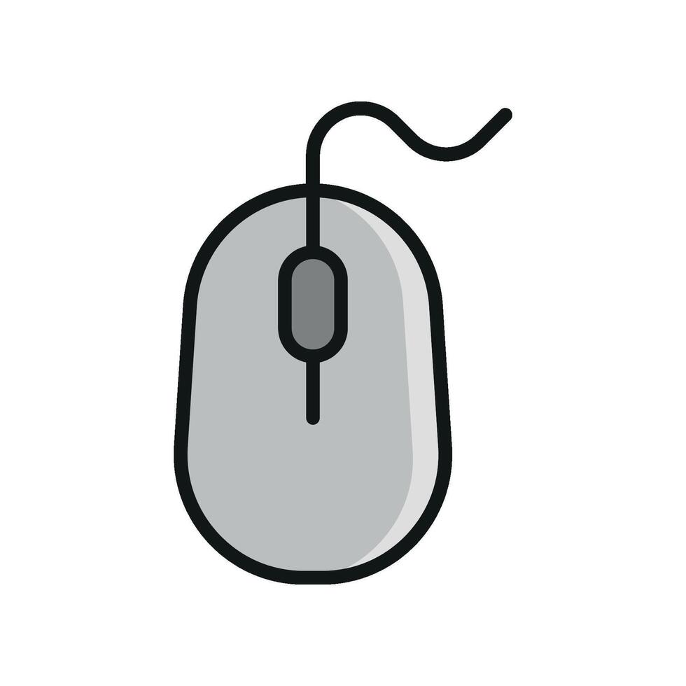 Cursor mouse icon design pointer technology for computer pc or laptop in modern style templates vector