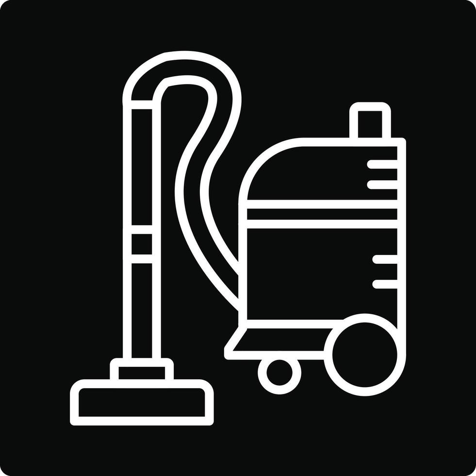 Vacuum Cleaner Illustration Icon vector