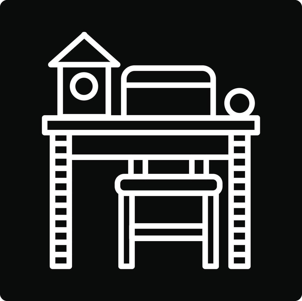 Chair Illustration Icon vector