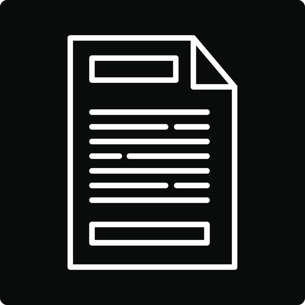 Paper Illustration Icon vector