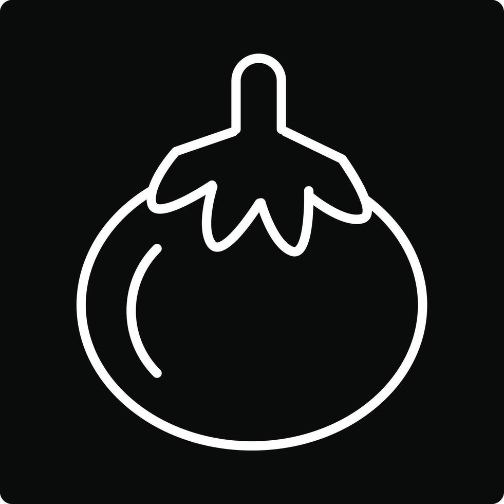 Tomato Illustration Icon vector