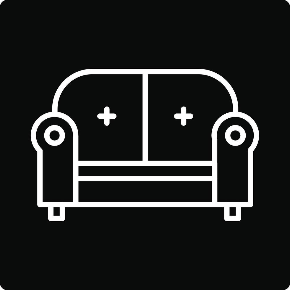 Sofa Illustration Icon vector