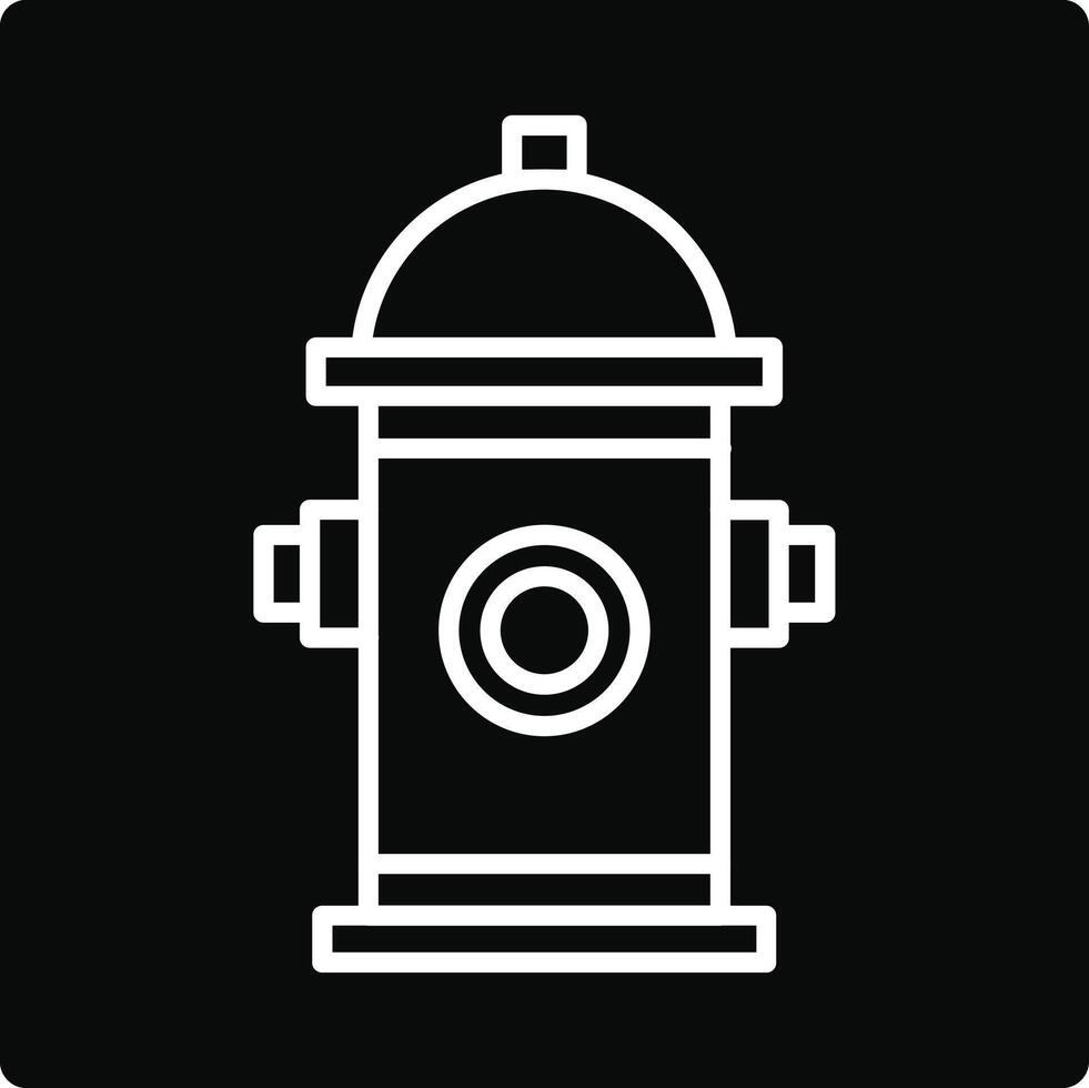 Fire hydrant icon illustration vector