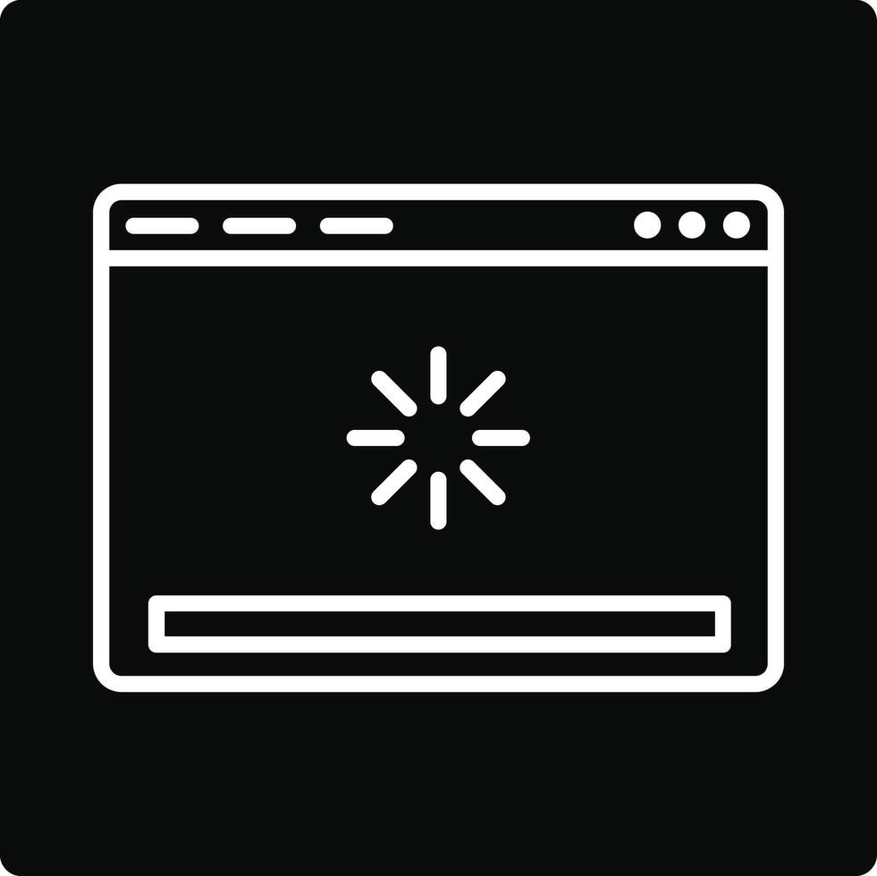 Web Loading Illustration Icon vector