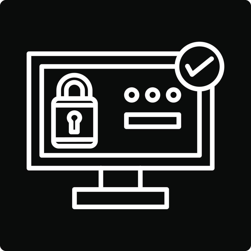 Security System Illustration Icon vector