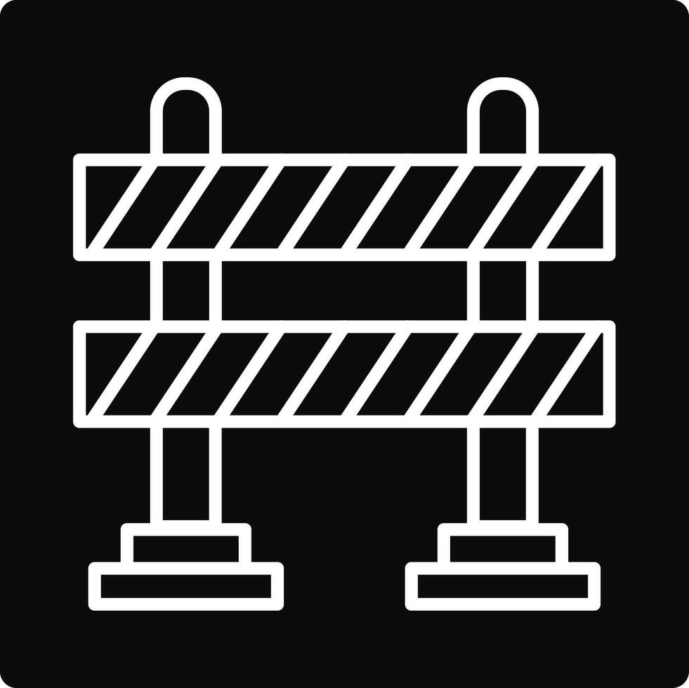Police Line Illustration Icon vector