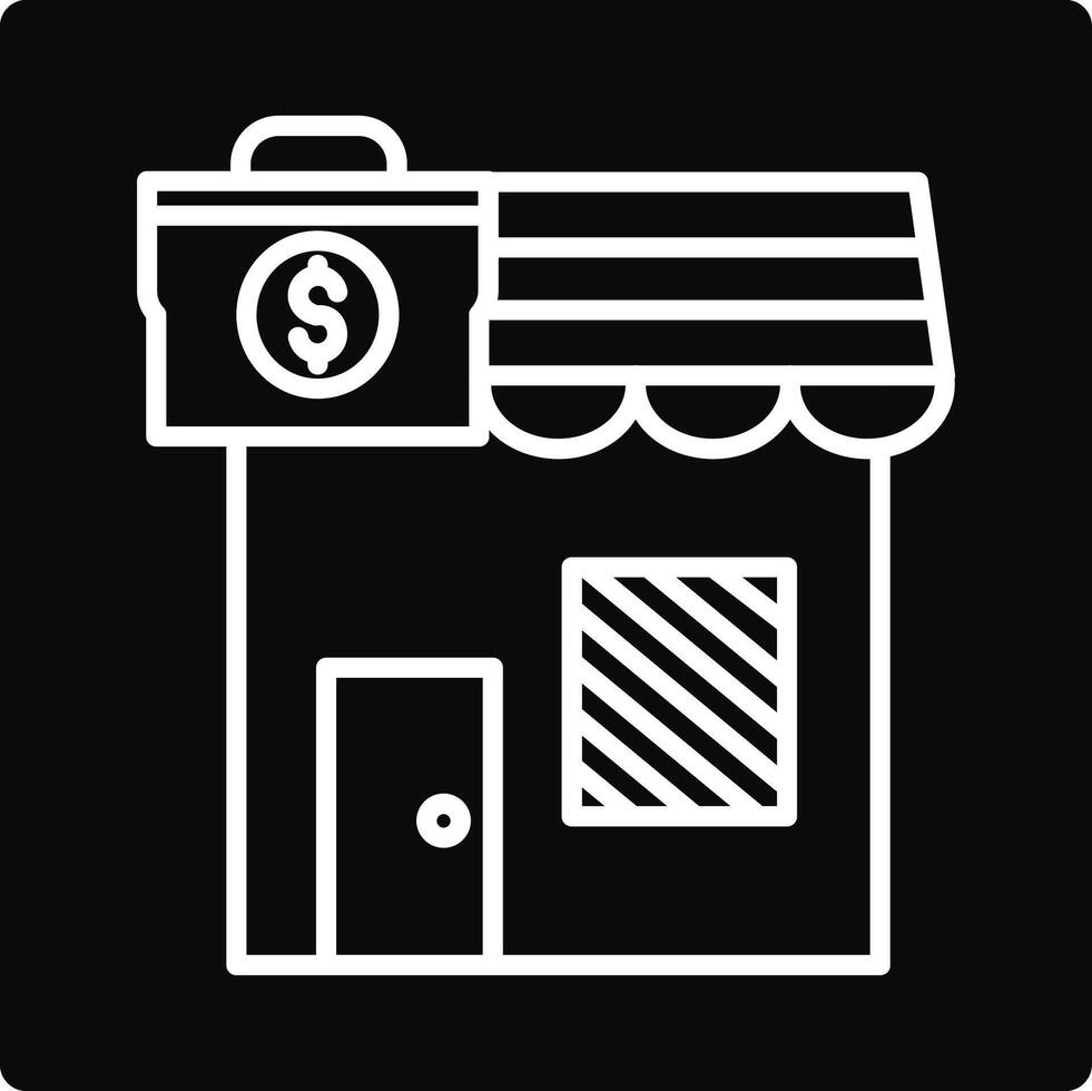 Shop Illustration Icon vector