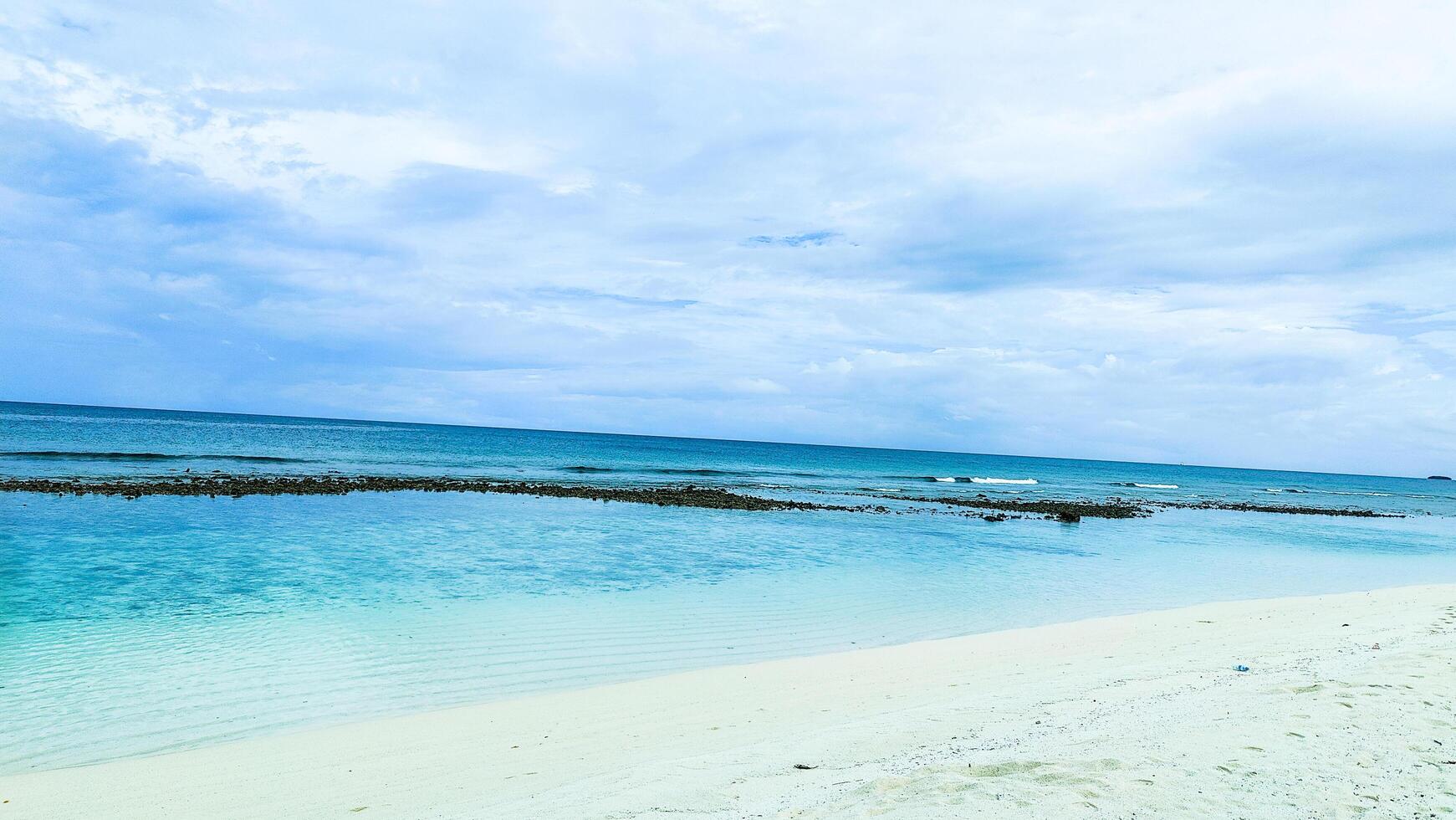 Top One Beautiful Beach Landscape Ideal for Travel and Vacation Promotion photo