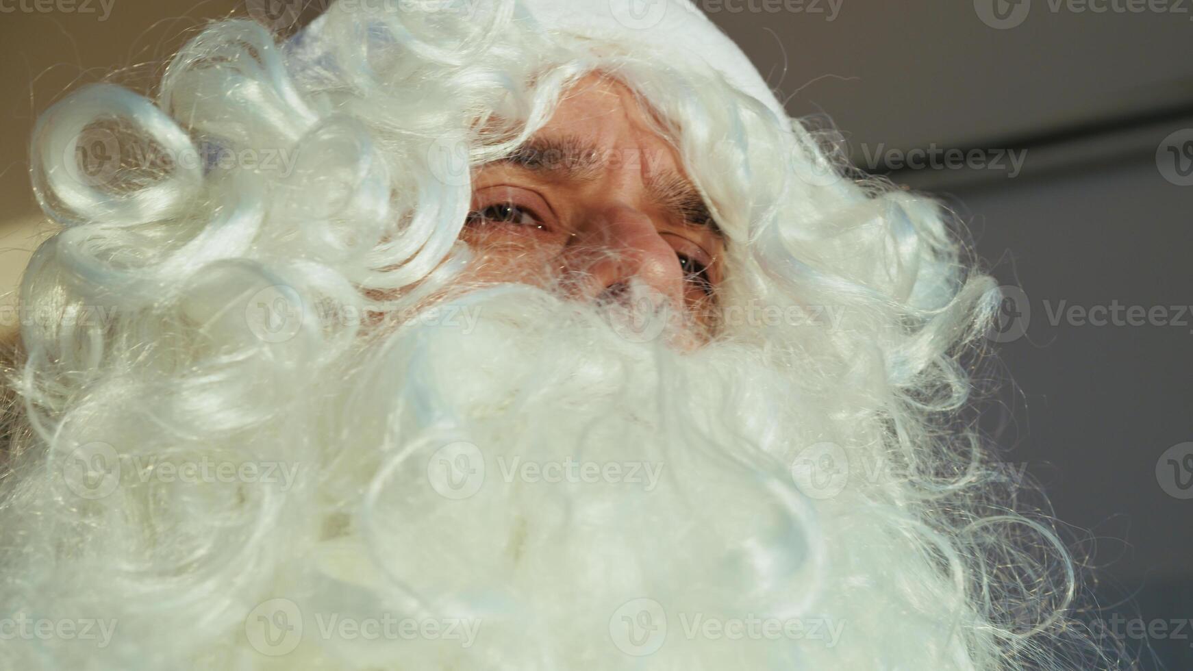 Gaze Of Santa Claus Close Up photo