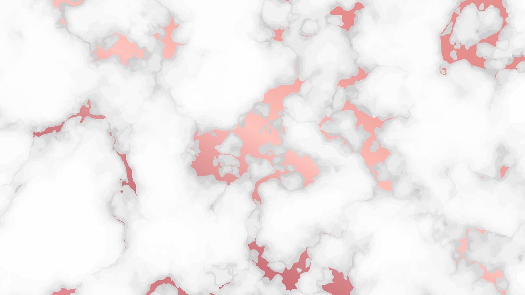 Rose gold marble texture background vector