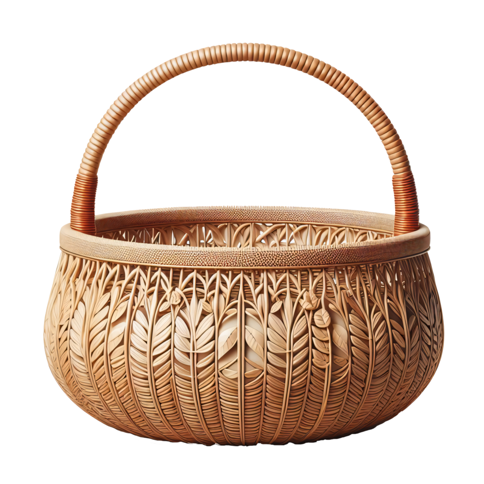 Basket isolated on transparent background png