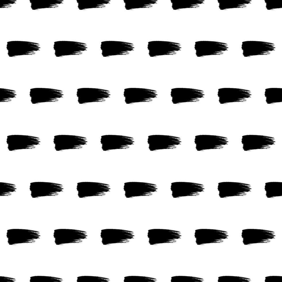Seamless pattern with hand drawn scribble smears vector