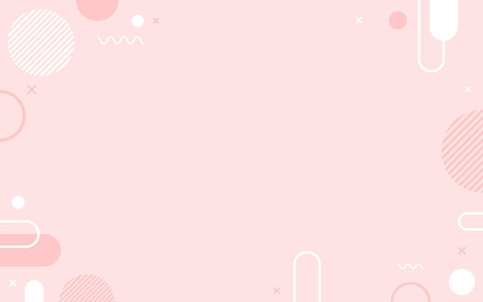 Pink abstract geometric shapes design element background. geometric shapes white and pink, modern shapes. Illustration 10 eps. vector