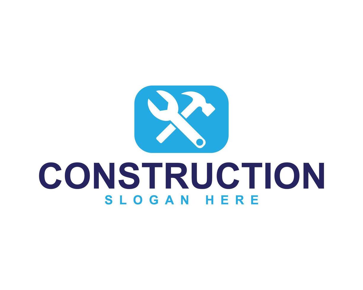Handyman and Home Decor Logo for Construction and Repair vector