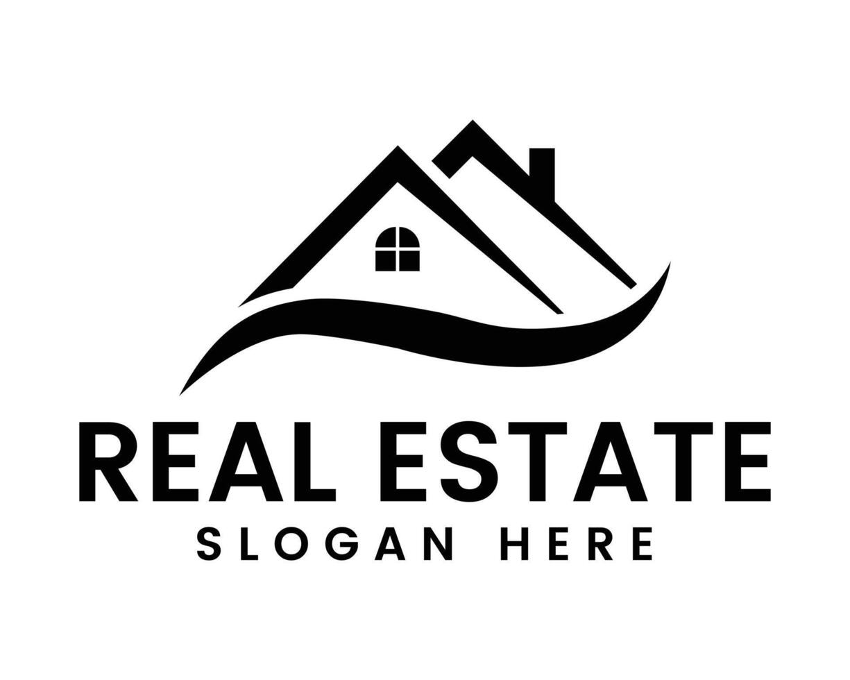 Residential and Corporate Estate Logos with Modern Appeal vector
