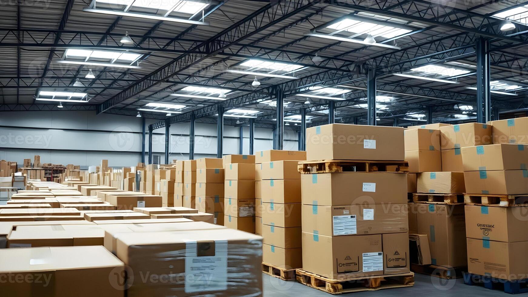 A central hub for logistics and distribution. photo