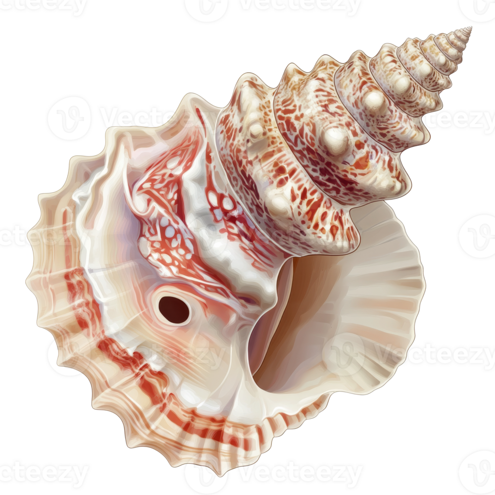 Intricate conch shell patterns 52704970 PNG