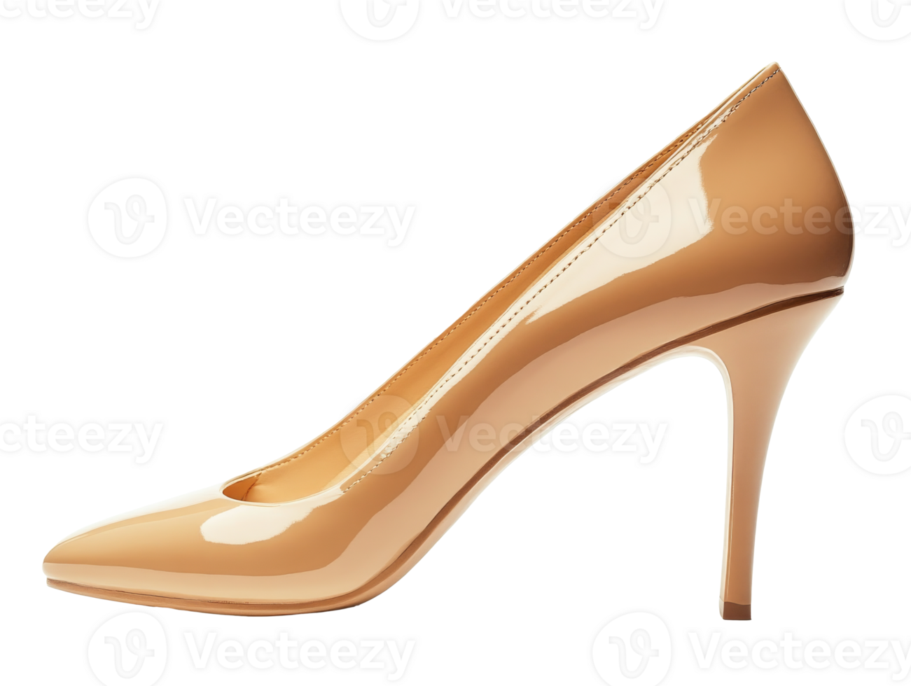 Elegant nude high heels for formal events png