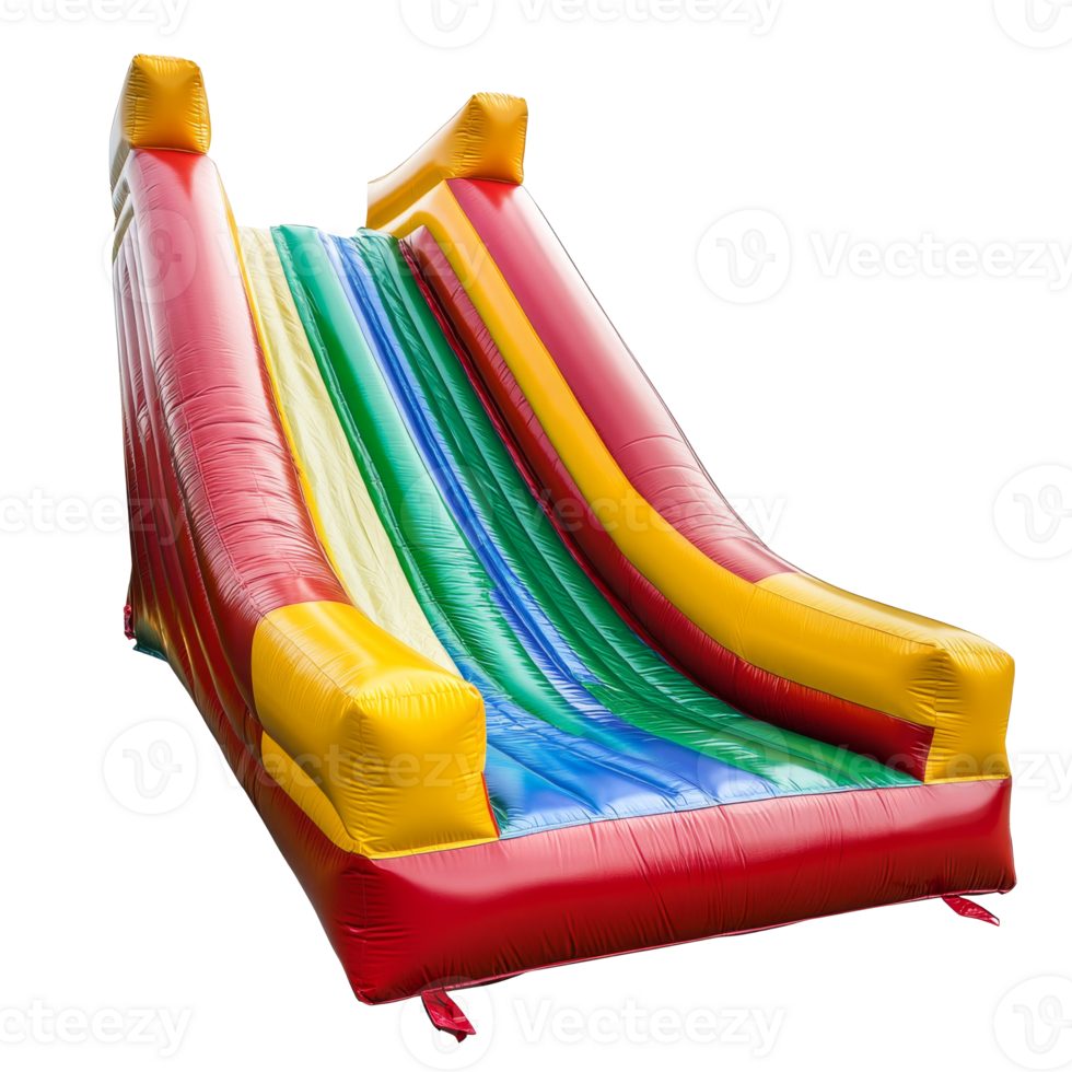 Exciting inflatable water slide for summer fun png