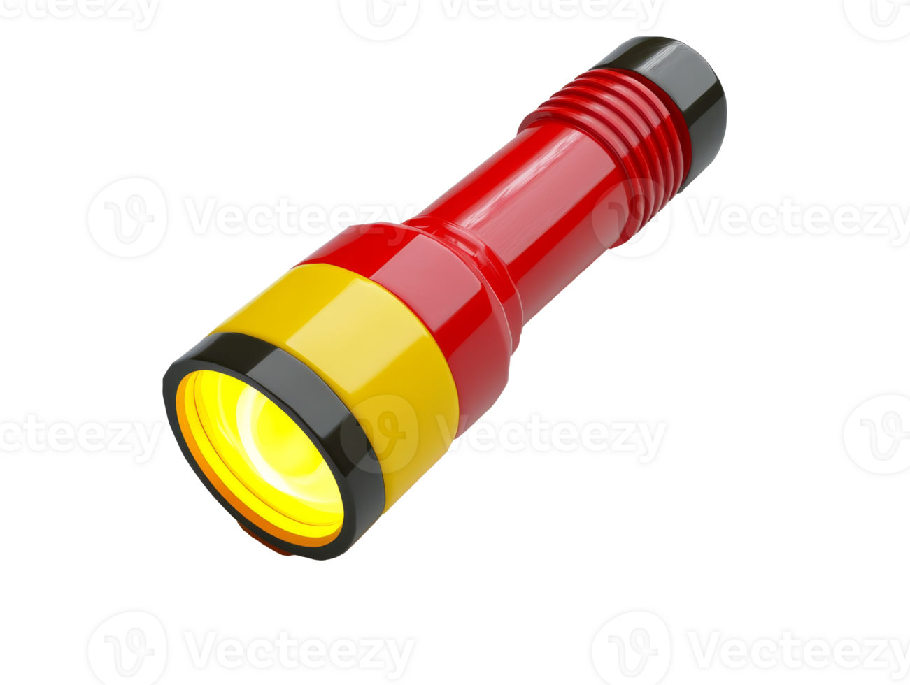 Bright flashlight for outdoor adventures at night png