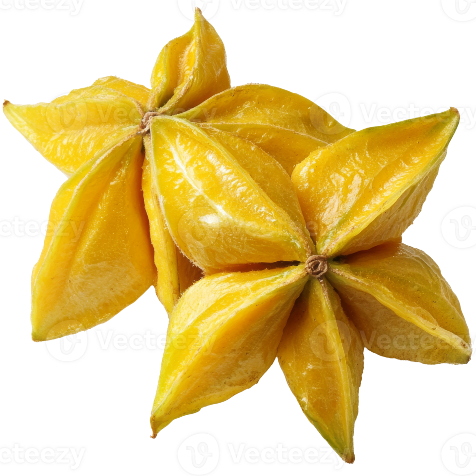 Ripe starfruit enhances tropical dishes png