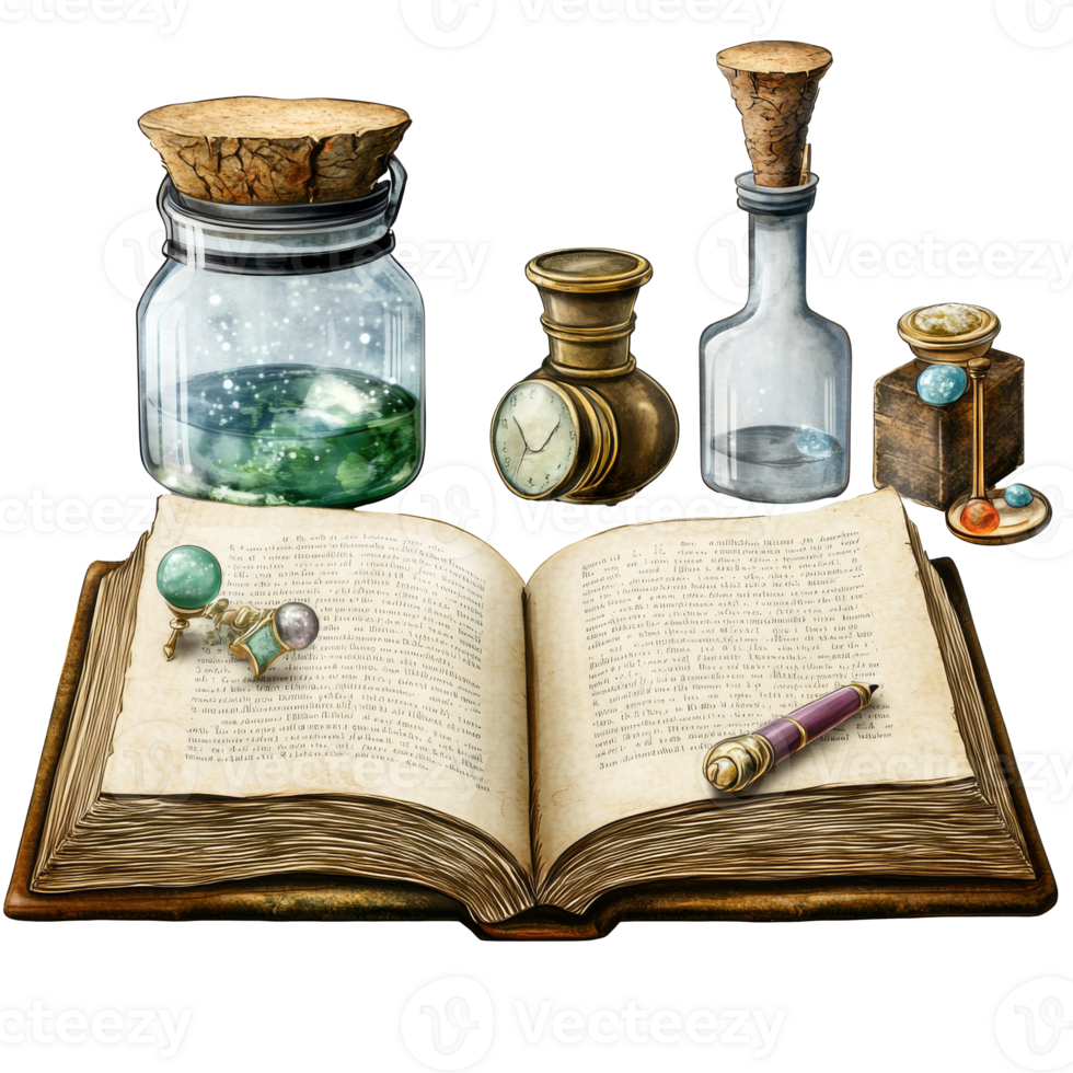 Discovering secrets in an ancient alchemy book png