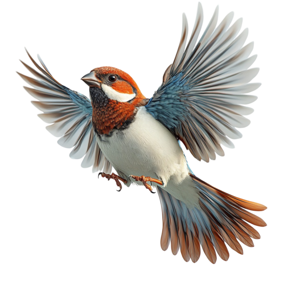 bird flying in the air, png