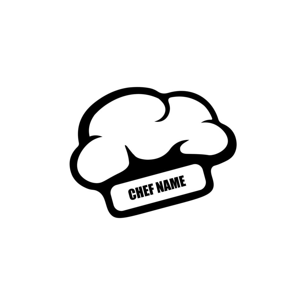 Chef cap art illustration vector