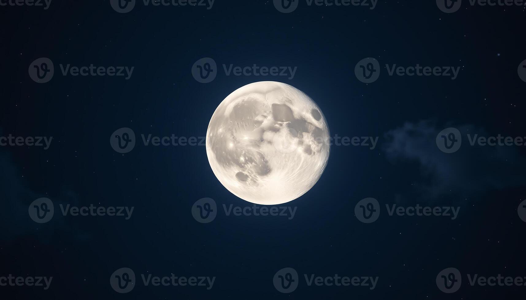 The moon is seen in the night sky photo