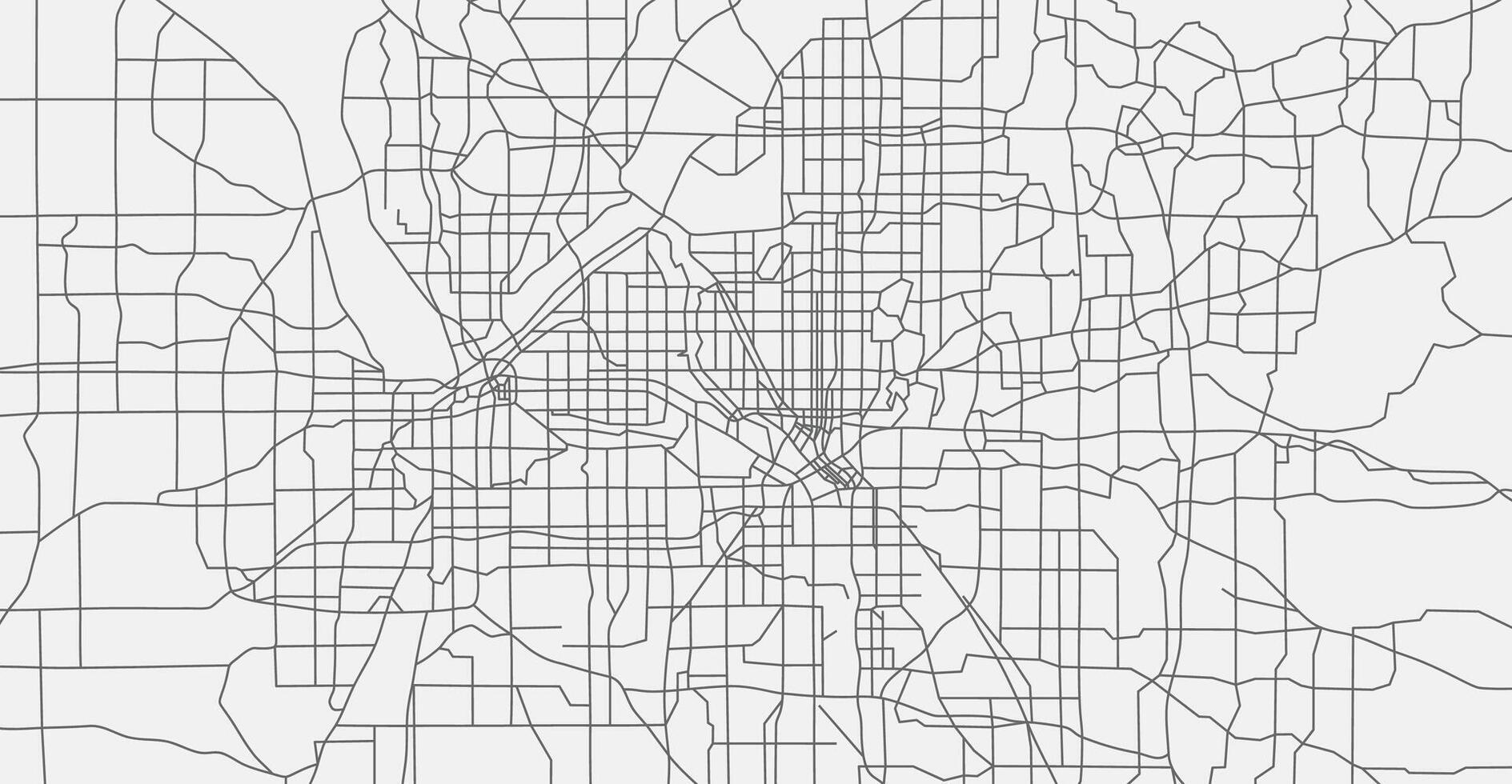 City map. Town streets. Downtown gps navigation plan. Abstract transportation scheme. Drawing scheme town, white line road on gray background. Urban pattern texture vector