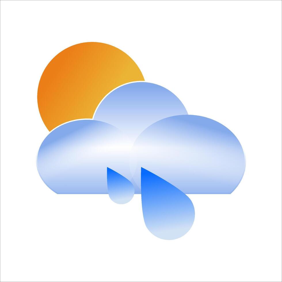 Current Weather Set. Storms, Sunshine, and Everything In Between vector