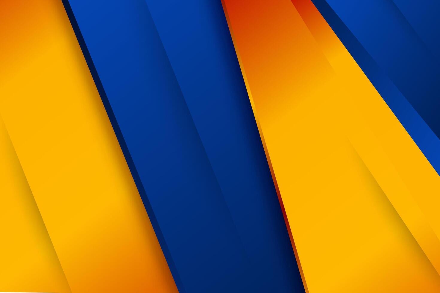 polygonal shape gradient yellow and blue web background vector
