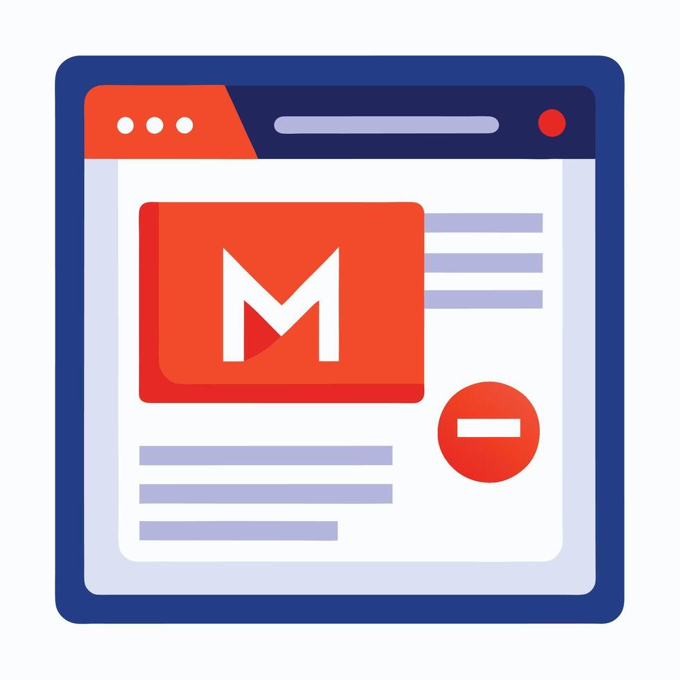 Web browser window mockup. User interface template light modern design similar to chrome vector