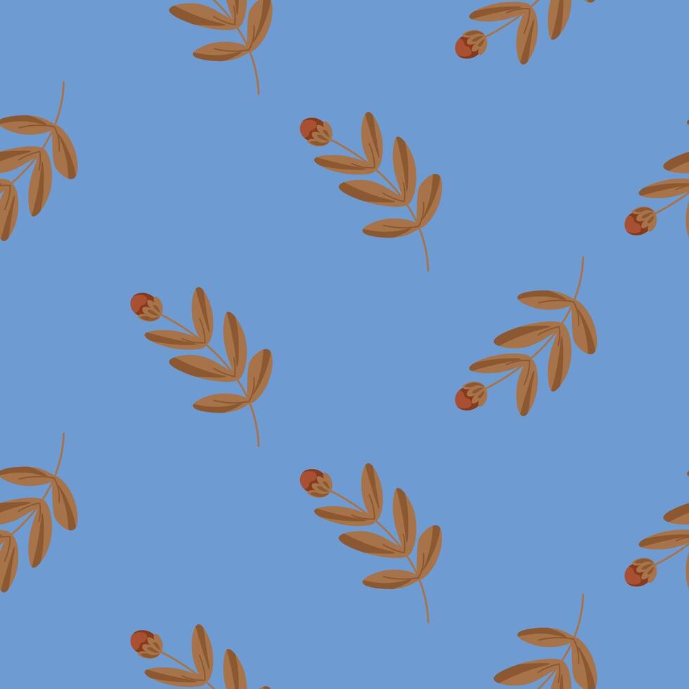 Leaf and Branch Seamless Design vector