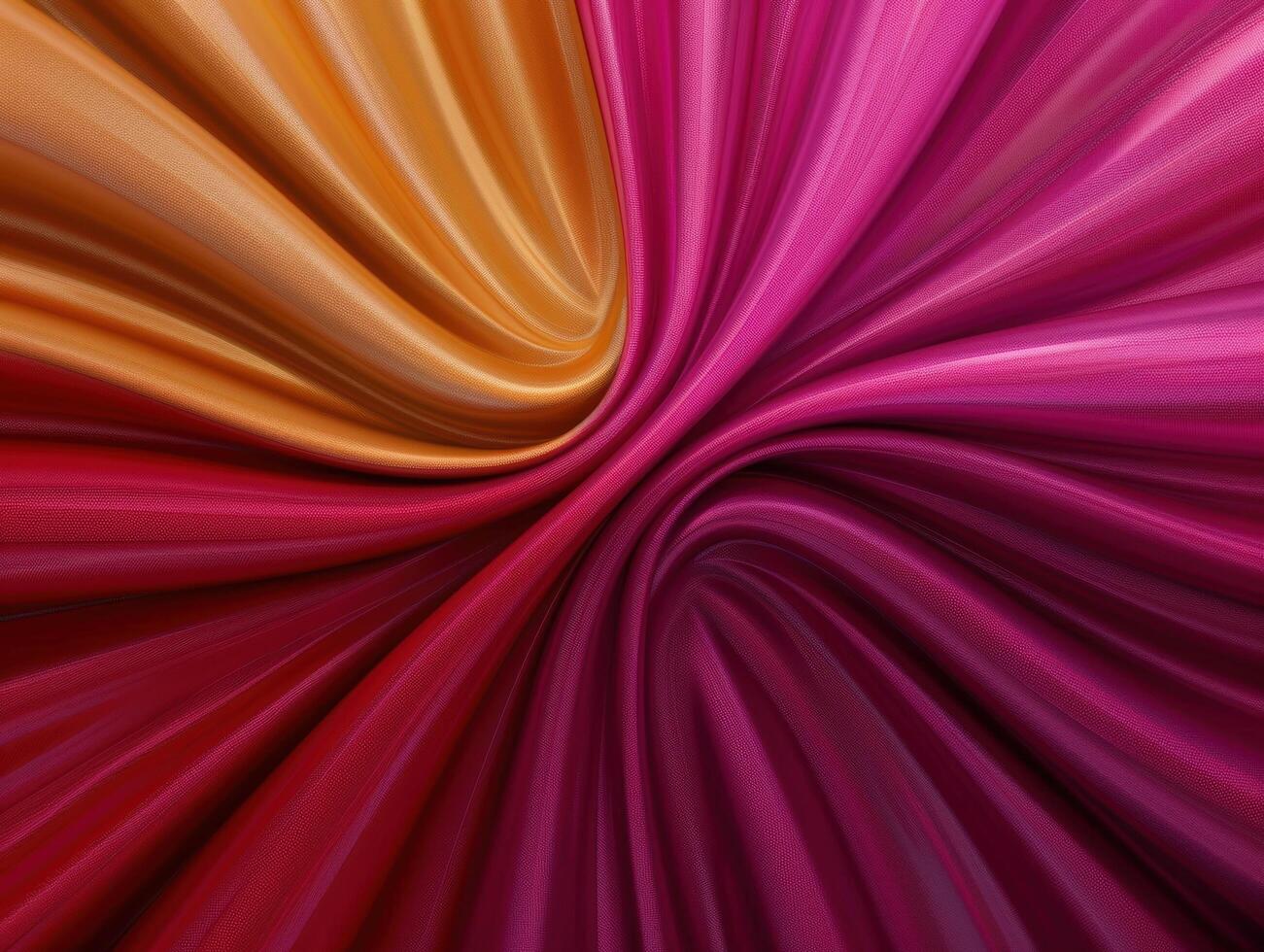 Vibrant fabric texture abstract background photo