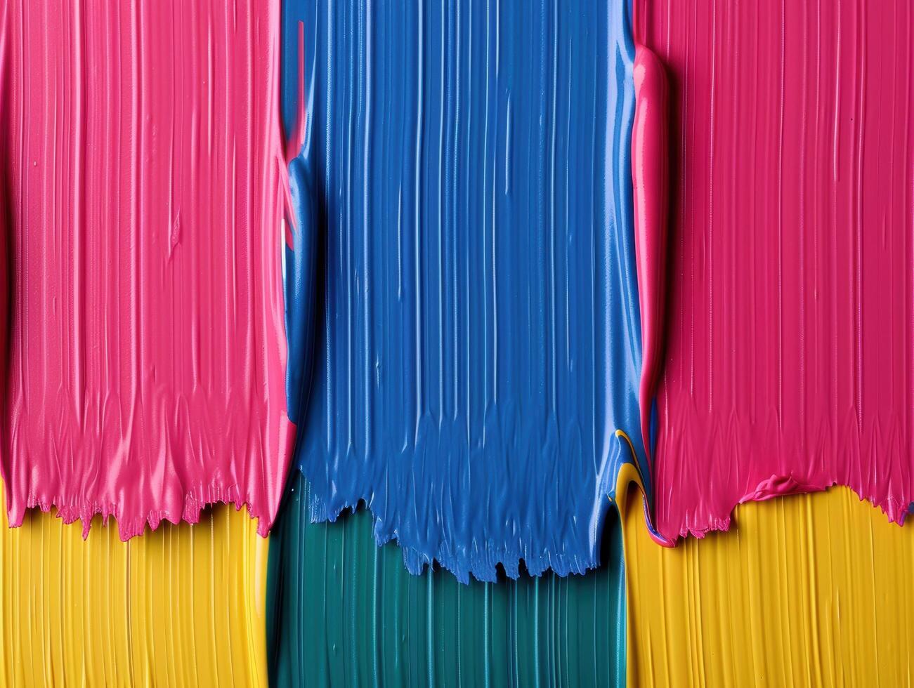 Colorful abstract background with vibrant paint strokes photo