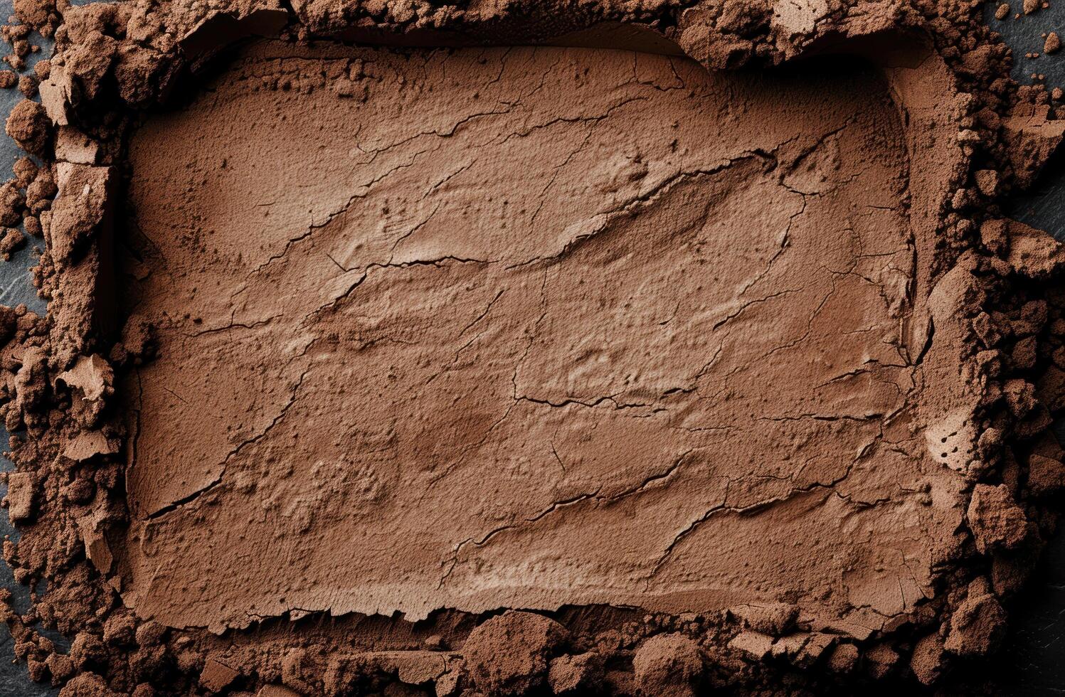 Cracked dry earth texture background photo