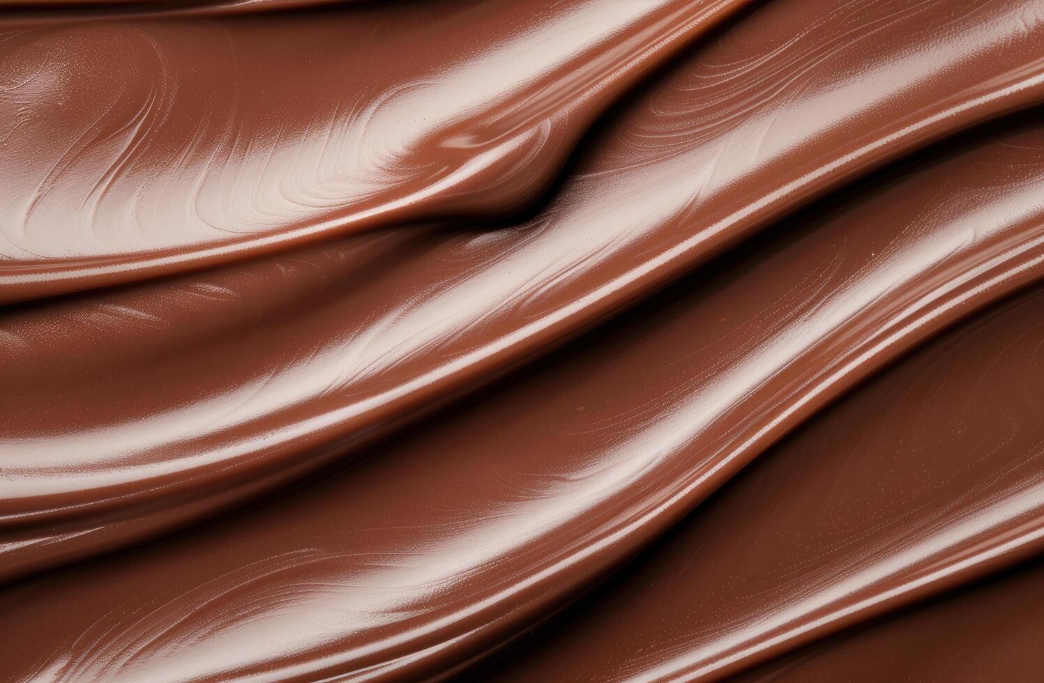 Smooth and creamy chocolate texture photo