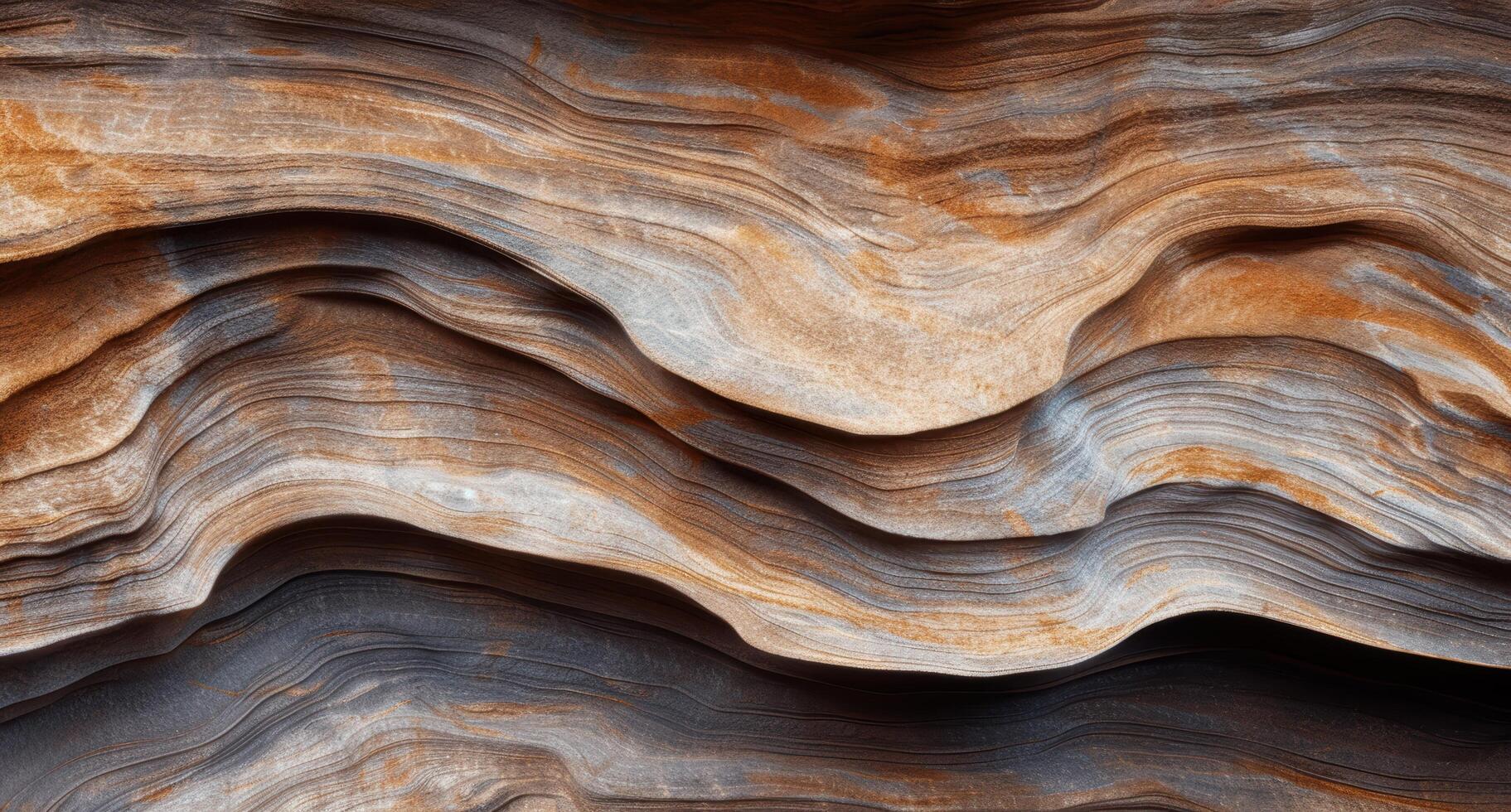 Intricate patterns in natural stone photo