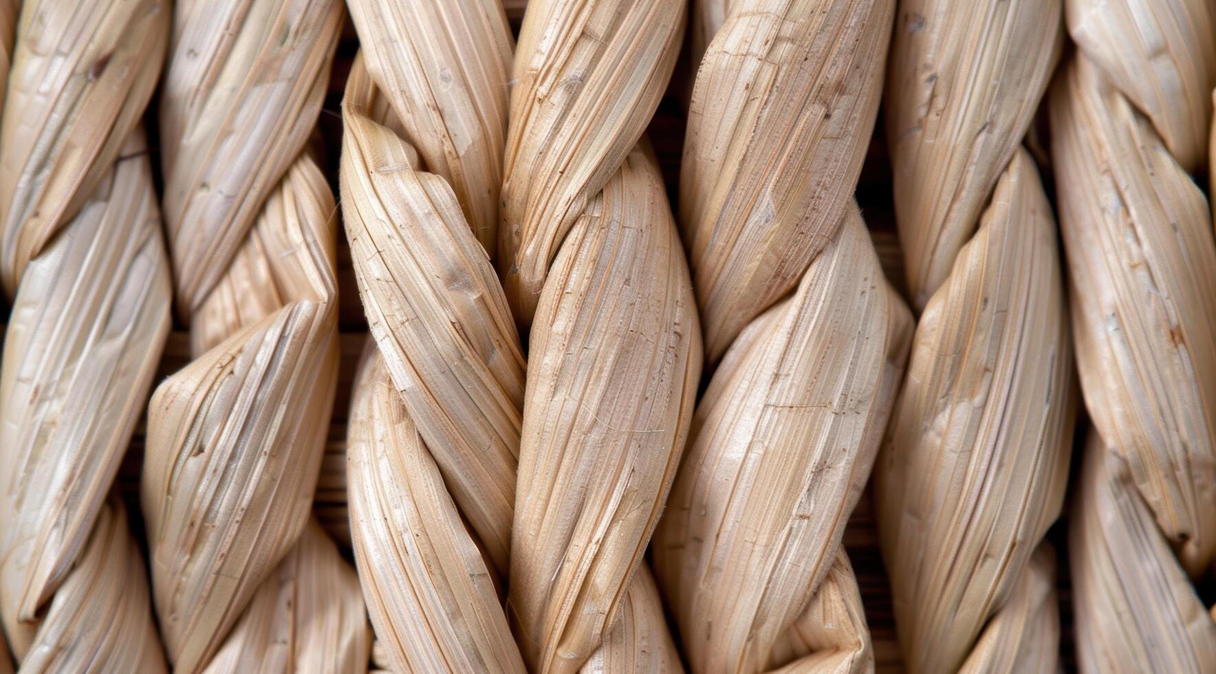 close up of dried corn husks photo